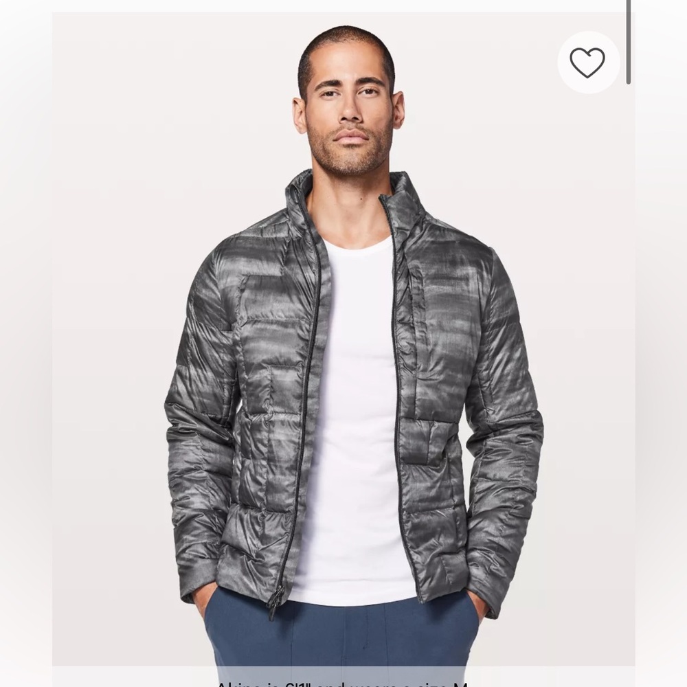 Lululemon Pack It Down Jacket large in wave length multi